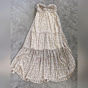 Strapless Maxi Dress